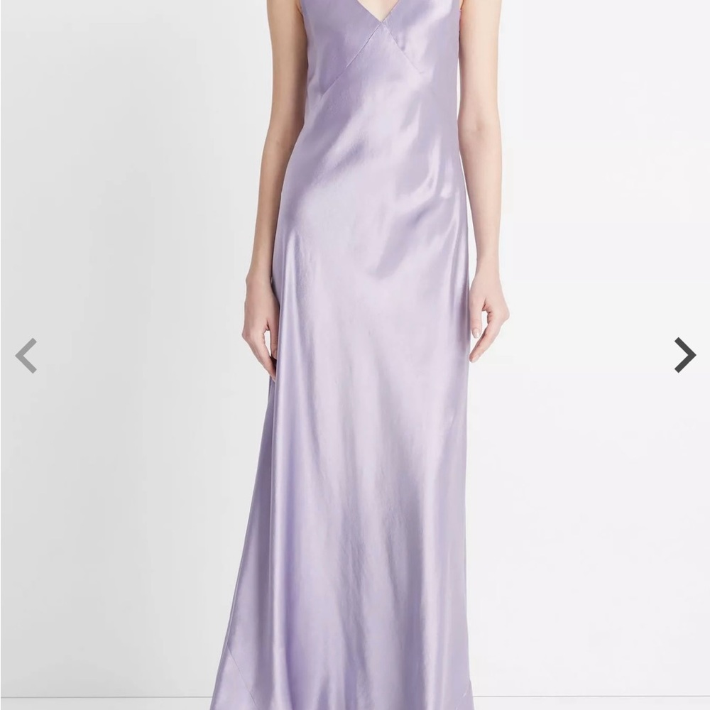Elegant Lavender Evening Gown